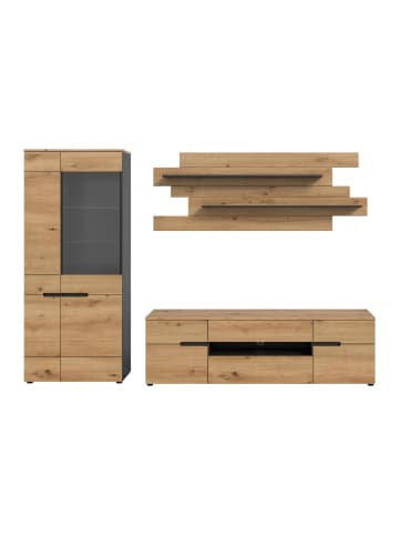 ebuy24 Regal Canu Eiche 280 x 44 cm