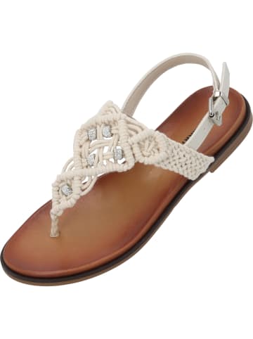 Palado Riemchensandalen Reybella in Cremeweiß