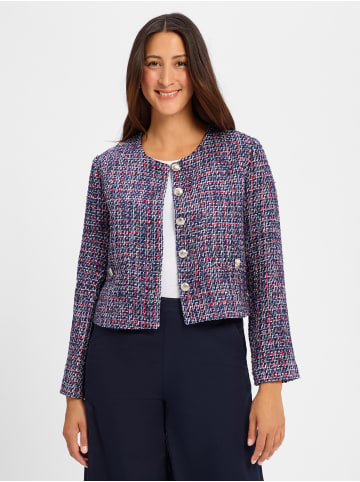 Marie Lund Kastenjacke Vivien in marine rot - 0002