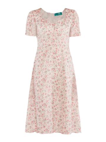 TOOCHE Kleid "Creme Flower" in Bunt