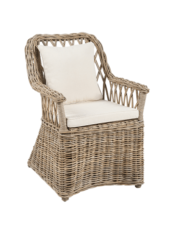 Beliani Sessel MAROS II in Beige - (W) 53 x (H) 90 x (L) 70 cm