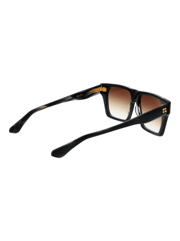 Dita Unisex Sonnenbrille Quadratisch Schwarz
