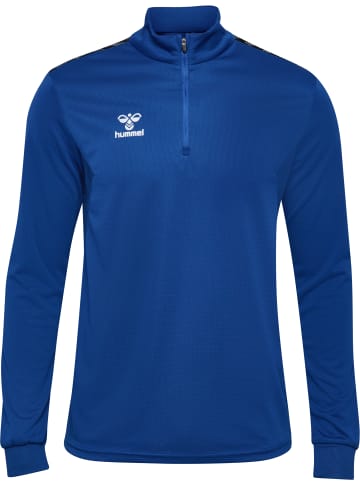 Hummel Hummel Halbreißverschluss Sweatshirt Hmlauthentic Herren in TRUE BLUE