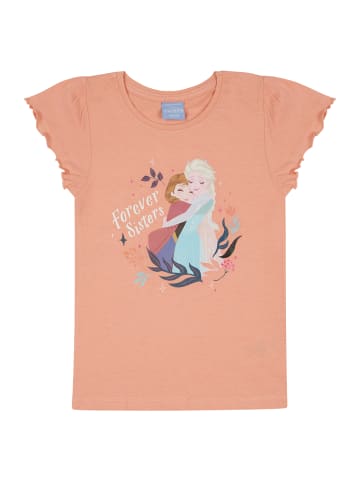 Disney Frozen T-Shirt Sommer Frozen - Die Eiskönigin Elsa und Anna in Rosa