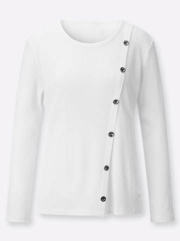 WITT WEIDEN Rundhals-Shirt in ecru