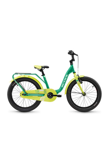 S'COOL Kinderfahrrad - niXe 18 Zoll 1-Gang - Green/Lime