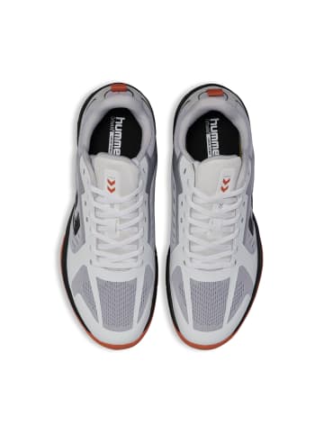 Hummel Hallenschuh Speed Court Innenbereich Erwachsene in WHITE/BLACK/RED