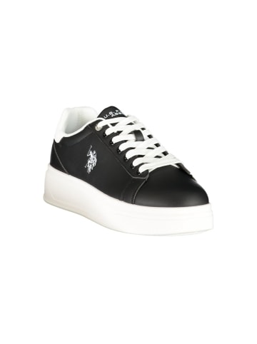 U.S. Polo Assn. Schwarz Polyurethan Herren Sneaker