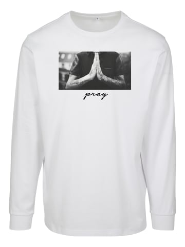 Mister Tee Longsleeve in white