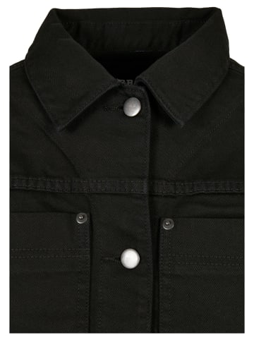 Urban Classics Urban Classics Damen Ladies Short Boxy Worker Jacket in black