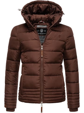 Marikoo Winterjacke Sole in Chocolate