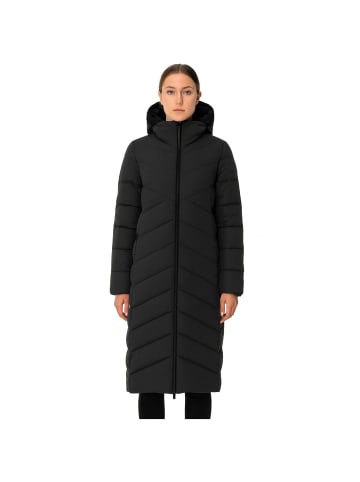 Icepeak Wintermantel Paradise mit Kapuze extra lang in Anthrazit