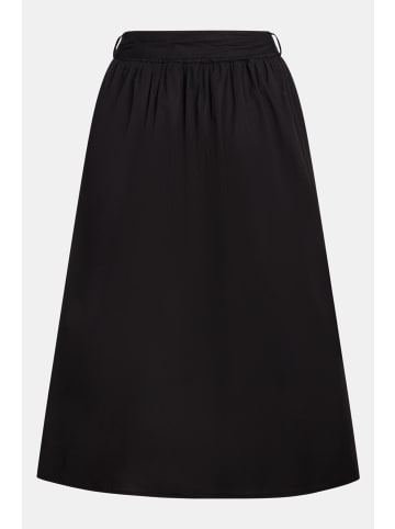 PENN&INK N.Y MIDI-Faltenrock in Black