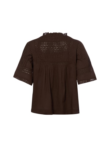 Marie Lund Bluse in schoko - 0004
