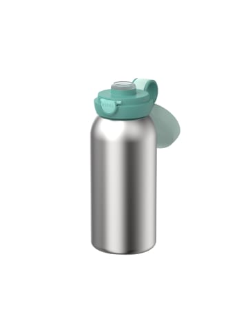 Mepal Edelstahl-Trinkflasche mit Klappdeckel Campus 600 ml in Cool Mint