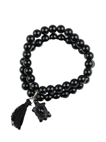 collezione alessandro Armband " Tartaruga " in schwarz