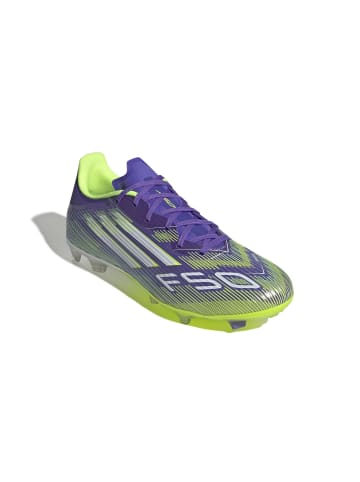 adidas Fußballschuh F50 LEAGUE FG/MG in purrus/ftwwht/luclem