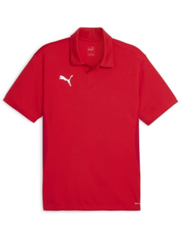 Puma Polo "TeamGoal Polo" in Rot