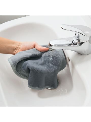 Erwin Müller Frottier Abschminktuch 3er-Pack in grau