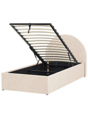 Beliani 2-tlg Kinderbett ANET in Beige