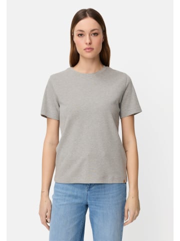 Camel Active Basic Shirt aus Organic Cotton in Grau