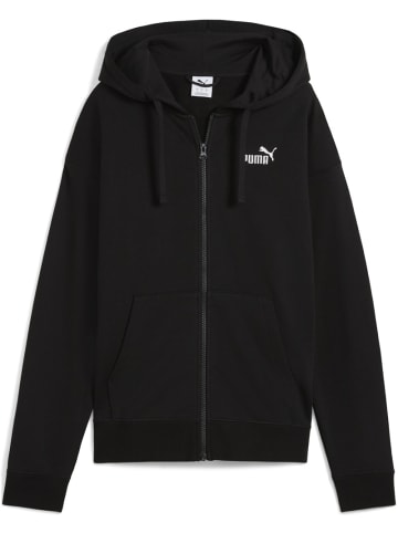 Puma Jacke "ESS Small No.1 Logo Comfort Full-Zip Hoodie TR" in Schwarz