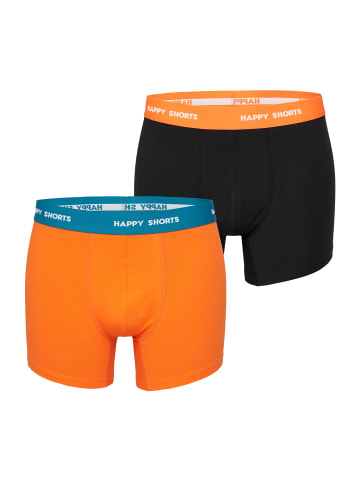 Happy Shorts Retro Pants Jersey in Orange+Black