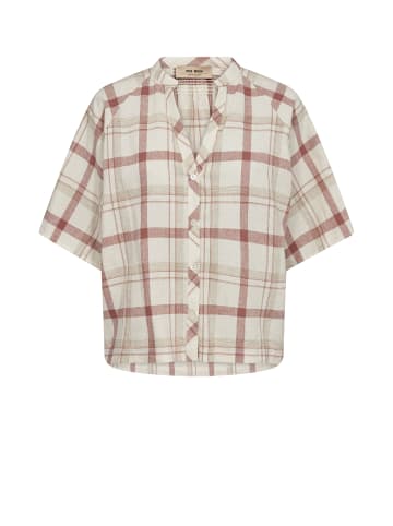 Mos Mosh MMAssia Check Shirt in Cowhide