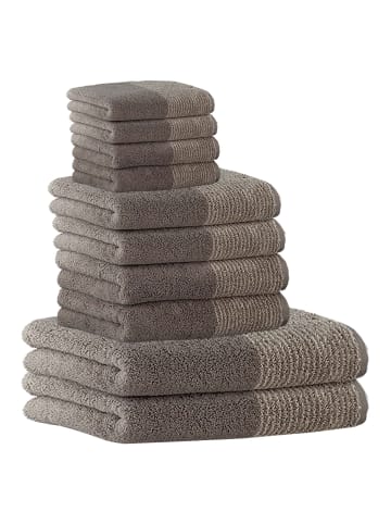 Cawö Handtuch 10er Pack in Graphit