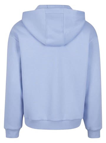 Urban Classics Urban Classics Fluffy Zip Cardigan in powderblue
