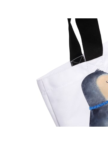 Mr. & Mrs. Panda Schultasche Pinguin Pärchen ohne Spruch in Weiß