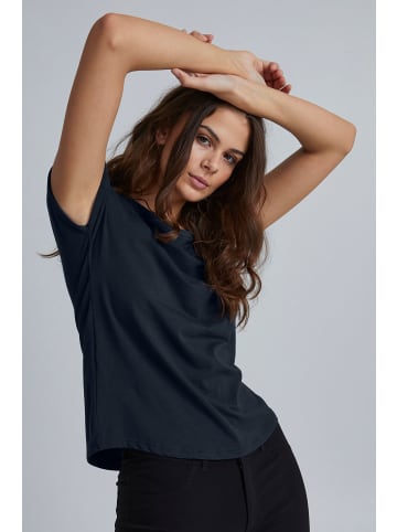 b.young T-Shirt BYPamila tshirt - 20804205  Modisches Shirt mit überschnittener Schulter in blau