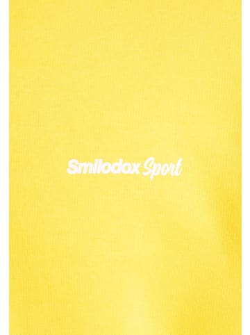 SMILODOX Hoodie Tamio in Gelb