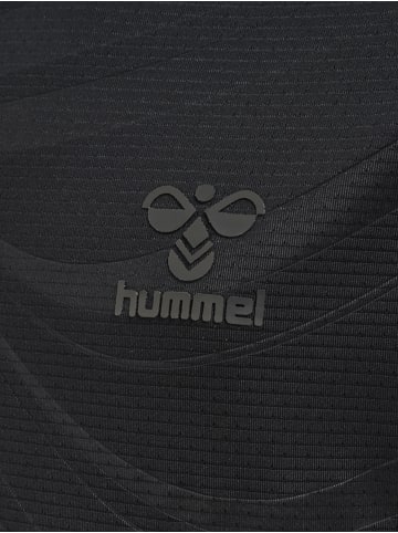 Hummel Hummel T-Shirt Hmlongrid Multisport Kinder Leichte Design Schnelltrocknend in JET BLACK/FORGED IRON