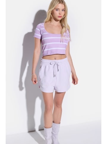 NO MATTER WHAT Shirt in Lila