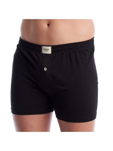 Omera Organic Boxershorts in Black