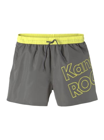 Kangaroos Badeshorts in grau