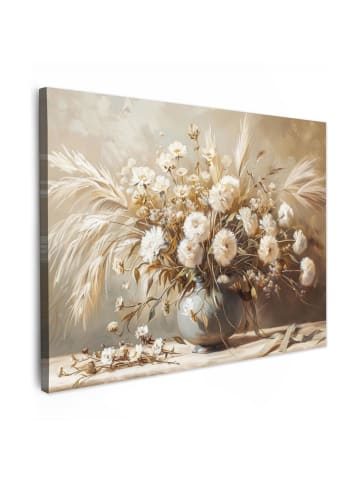 MuchoWow Leinwand bilder Elegante Blumen (BxH)