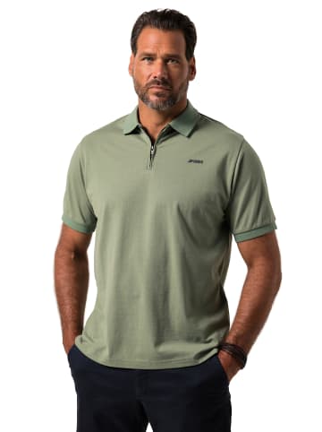 JP1880 Poloshirt in eukalyptusgrün