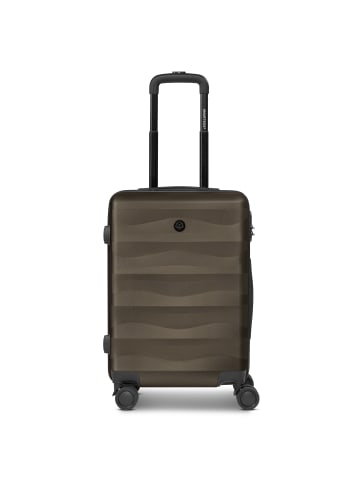 Smartbox Edition 03 4 Rollen Kabinentrolley 55 cm in chocolate-brown