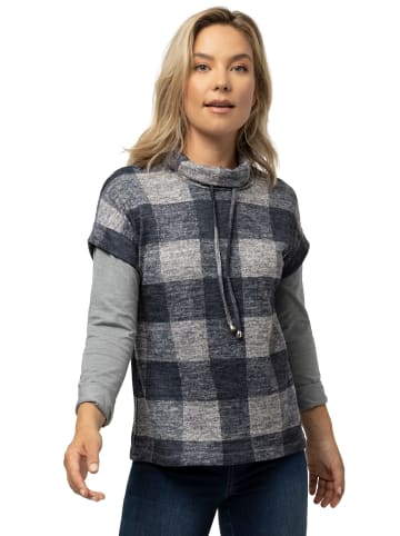 Gina Laura Sweatshirt in dunkel lila