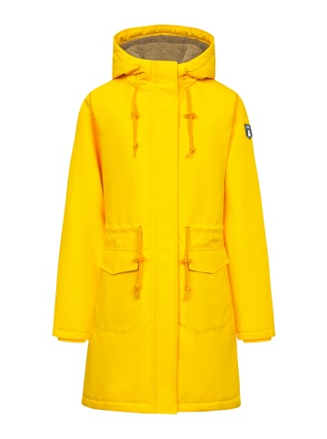 Derbe Winterjacke Friese Festholm 90er in lemon chrome/cobblestone