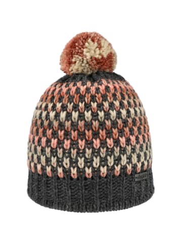 Eisglut Strickmütze in grau