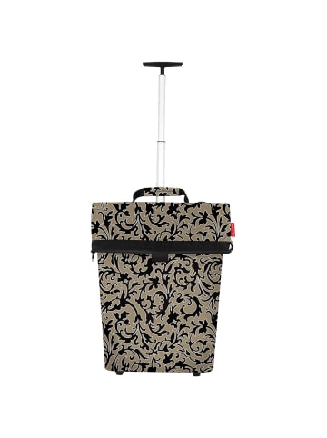 Reisenthel trolley M - Einkaufstrolley 53 cm (herringbone mokka) in baroque marble