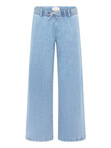 CARTOON Casual-Hose mit weitem Bein in Blau