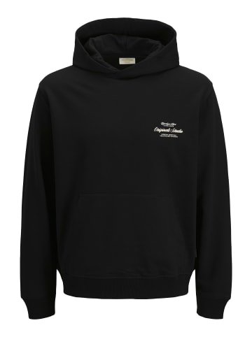 JACK & JONES PLUS Kapuzenpullover in Black