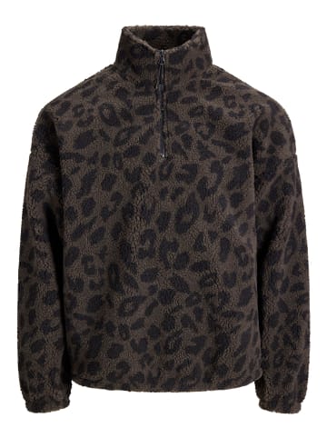 Jack & Jones Fleece Sweatshirt in Asphalt