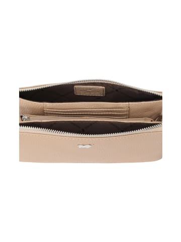 Braun Büffel Umhängetasche für Damen in beige