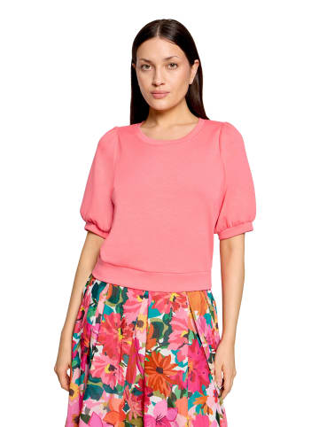 Vera Mont Halbarm-Shirt mit Rundhalsausschnitt in Peach Lime