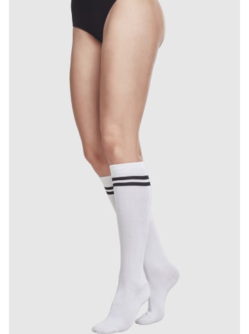Urban Classics Basic Socks in wht/blk